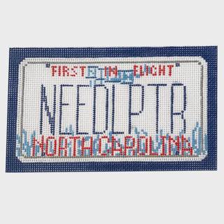 NC Mini Plate by CBK Needlepoint (thumbnail)