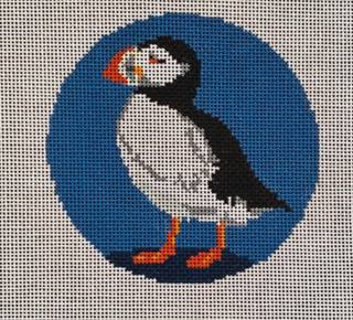 Puffin Round by Blue Ridge Stitchery (thumbnail)