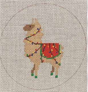 ZIA:ZIA-148 (Llama Christmas Lights) by Danji Designs (thumbnail)