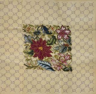 French Floral Square by Jessica Tongel Designs (thumbnail)