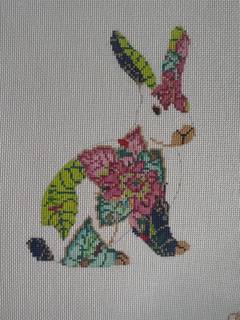 Standing Tobacco Bunny by The Gingham Stitchery (thumbnail)