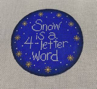 Snow is a 4 letter word by Patti Mann (thumbnail)