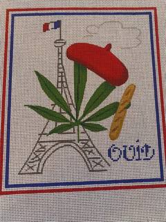 Oui by Kate Dickerson Needlepoint Collections (thumbnail)