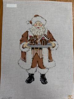 Gingerbread Santa by The Gingham Stitchery (thumbnail)