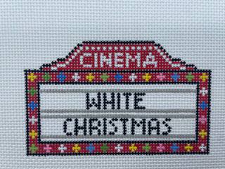 Marquee- White Christmas by Blue Waters Needlepoint (thumbnail)