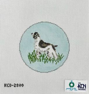 Hunting Spaniel Round by KCN Designers (thumbnail)