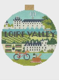 Loire Valley Travel Round KB1698 by Kirk and Bradley (thumbnail)