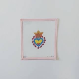 Sacred Heart pink by Colors of Praise Art Studio (thumbnail)