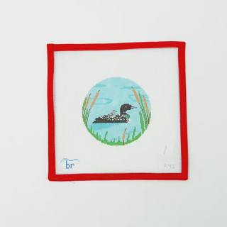 Loon (Round) by Blue Ridge Stitchery (thumbnail)