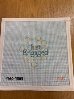 Just Engaged Round by Stitching with Stacey (thumbnail)