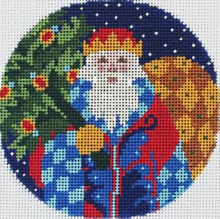 AC 067 JACOBEAN SANTA ORNAMENT by Abigail Cecile (thumbnail)