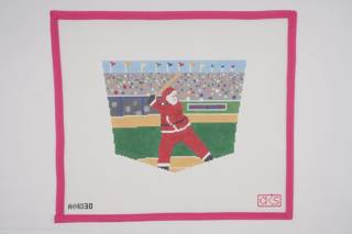 TRUNK - Sporty Santa Baseball Cuff by Ann Kaye Studio (thumbnail)