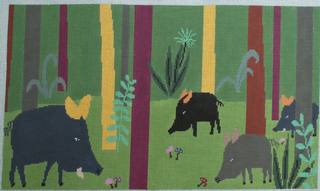 Wild Boars by Birds of A Feather Designs (thumbnail)