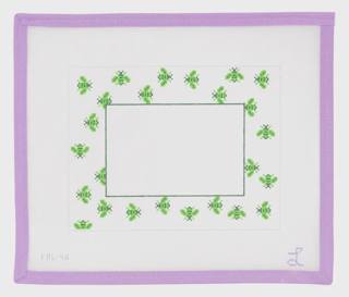 Green Bees Frame - 3" x 5" by Lycette Designs (thumbnail)