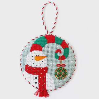 Spiral Snowman Round with Stitch Guide by Rebecca Wood Designs (thumbnail)