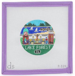 Lake Forest, IL by Doolittle Stitchery (thumbnail)