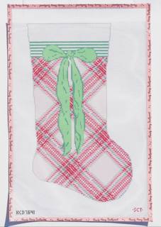 Pink Tartan Stocking by KCN Designers (thumbnail)