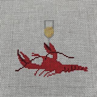 M-Lobster and Champagne by Blue Ridge Stitchery (thumbnail)