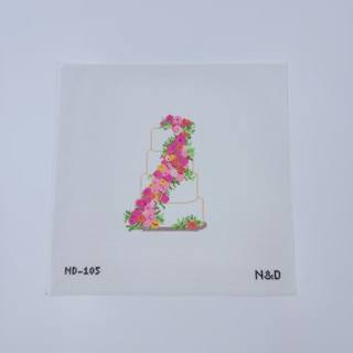 Pink Flowers Wedding Cake Canvas by Nash and Daughters (thumbnail)