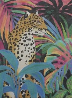 CT-AN03 Leopard in the Fronds by Painted Pony Designs (thumbnail)