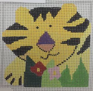 zoo coasters - tiger* by Jean Smith Designs (thumbnail)