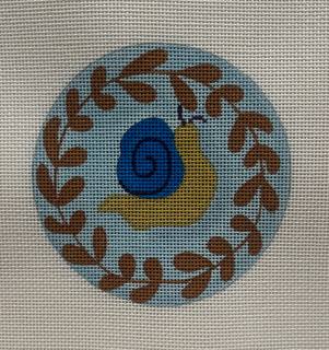 Garden Snail - 4" Round by Madeleine Elizabeth (thumbnail)