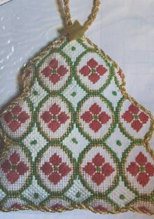 Hummingbird:HB-141 (Christmas Tree - Poinsettias Tree with stitchguide) by Danji Designs (thumbnail)
