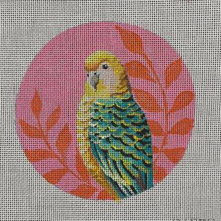 Parrot Round by Colors of Praise Art Studio (thumbnail)