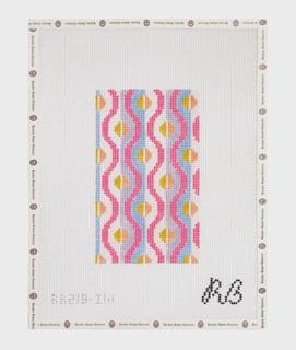 Squiggle Insert (Pink) Canvas by Rachel Barri Designs (thumbnail)