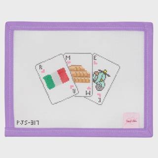 Destination Playing Cards - Rome by Poppy J Stitches (thumbnail)