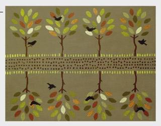 156A Winter Trees Clutch by Melissa Shirley Designs (thumbnail)