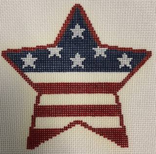 stars & stripes star by CanvasWorks Traditions (thumbnail)