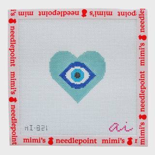 Heart Evil Eye by Allison Ivy Designs (thumbnail)