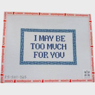 I May Be Too Much by Patricia Sone (thumbnail)