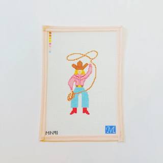 Cowgirl w lasso by Maura Nolan Designs (thumbnail)