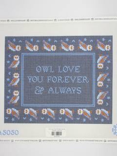 Owl Love You Printed Canvas by KCN Designers (thumbnail)