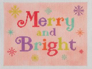 Merry and Bright SRD-48 : 7.5 x 10 by Stitch Rock Designs (thumbnail)