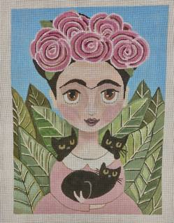frida & her black cat by Purple Palm Designs (thumbnail)