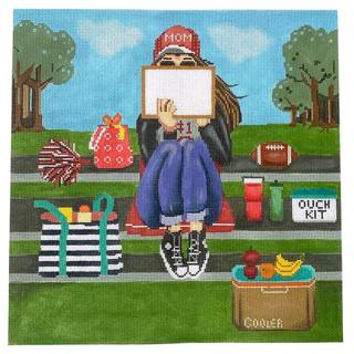 Stitching Girl Football Mom by Alice Peterson (thumbnail)