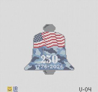USA Bell 1776-2026U-04 by Lauren Bloch Designs (thumbnail)