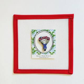 Fleurs - needle minder by Rachel Barri Designs (thumbnail)