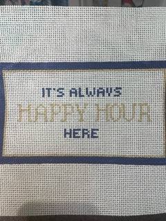 It's Always Happy Hour Here by Stitch Style Needlepoint (thumbnail)
