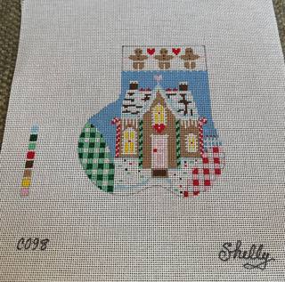 Shelly Tribbey Designs C098 Candy House Mini-sock by Shelly Tribbey Designs (thumbnail)
