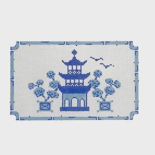 Pagoda Pillow by The Plum Stitchery (thumbnail)
