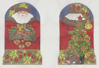 forest santa, 2-sided by Melissa Shirley Designs (thumbnail)