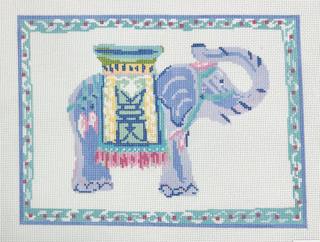 Blue Elephant Pillow by KCN Designers (thumbnail)