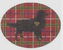 Plaid Silhouette Golden by Pepperberry Designs (thumbnail)