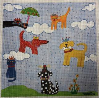 reigning cats & dogs by Needle Deeva (thumbnail)