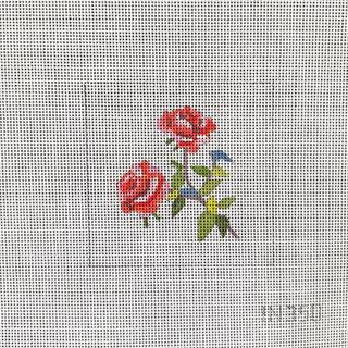 Mini Roses Canvas by Colors of Praise Art Studio (thumbnail)