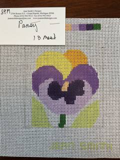 Pansy Square by Jean Smith Designs (thumbnail)